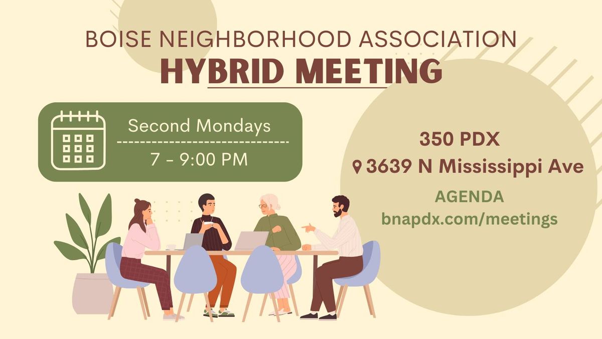 Monthly BNA Meeting