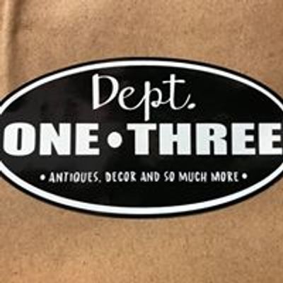 Dept. One Three