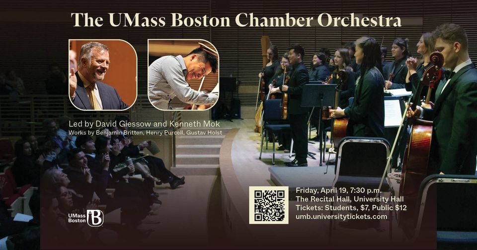 The UMass Boston Chamber Orchestrain concert