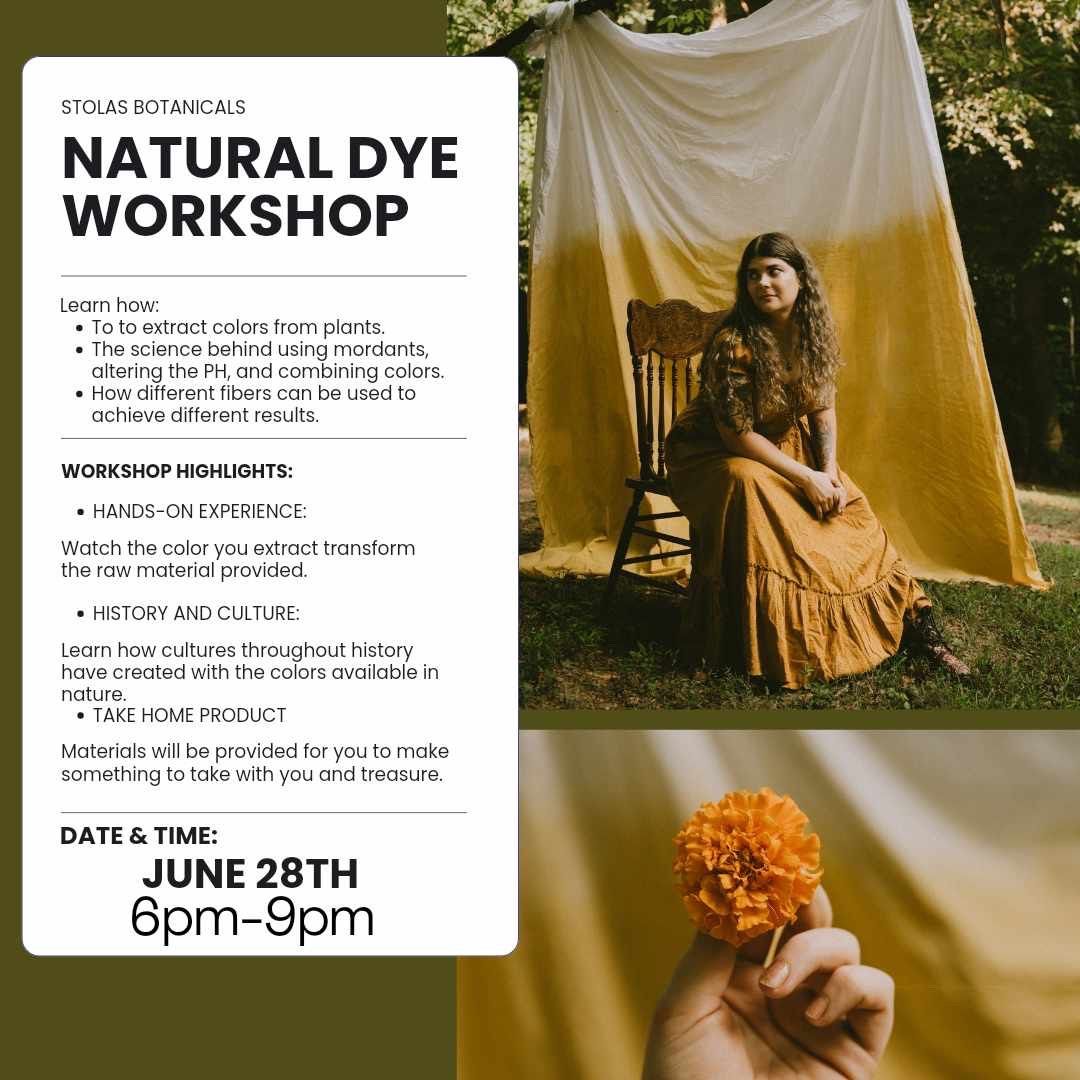 June MNO: Natural Dye Workshop