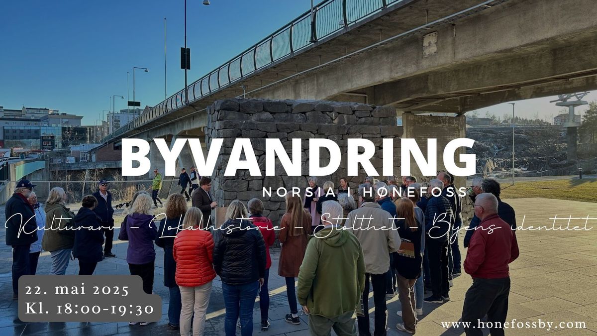 Byvandring i H\u00f8nefoss