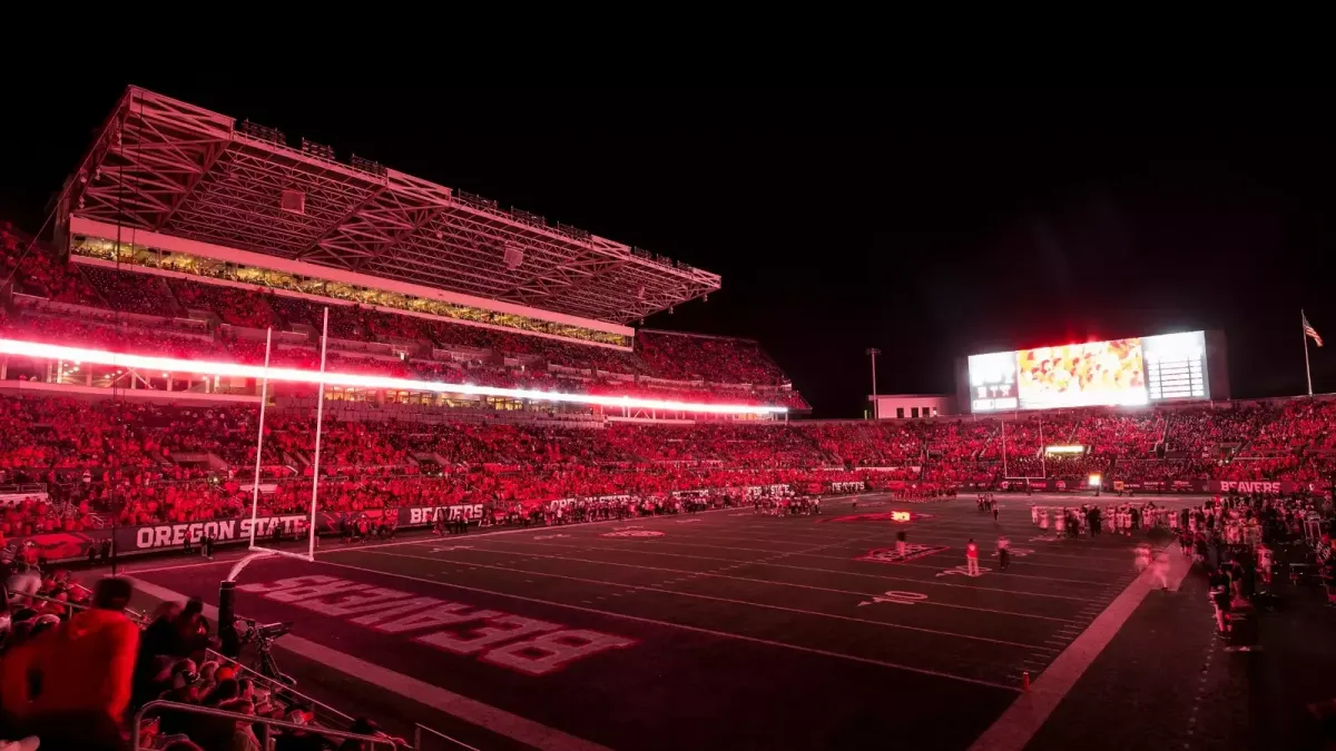 Oregon State Beavers at Texas Tech Red Raiders Football