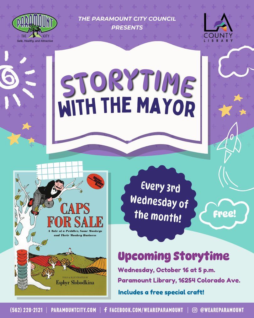 Storytime with the Mayor