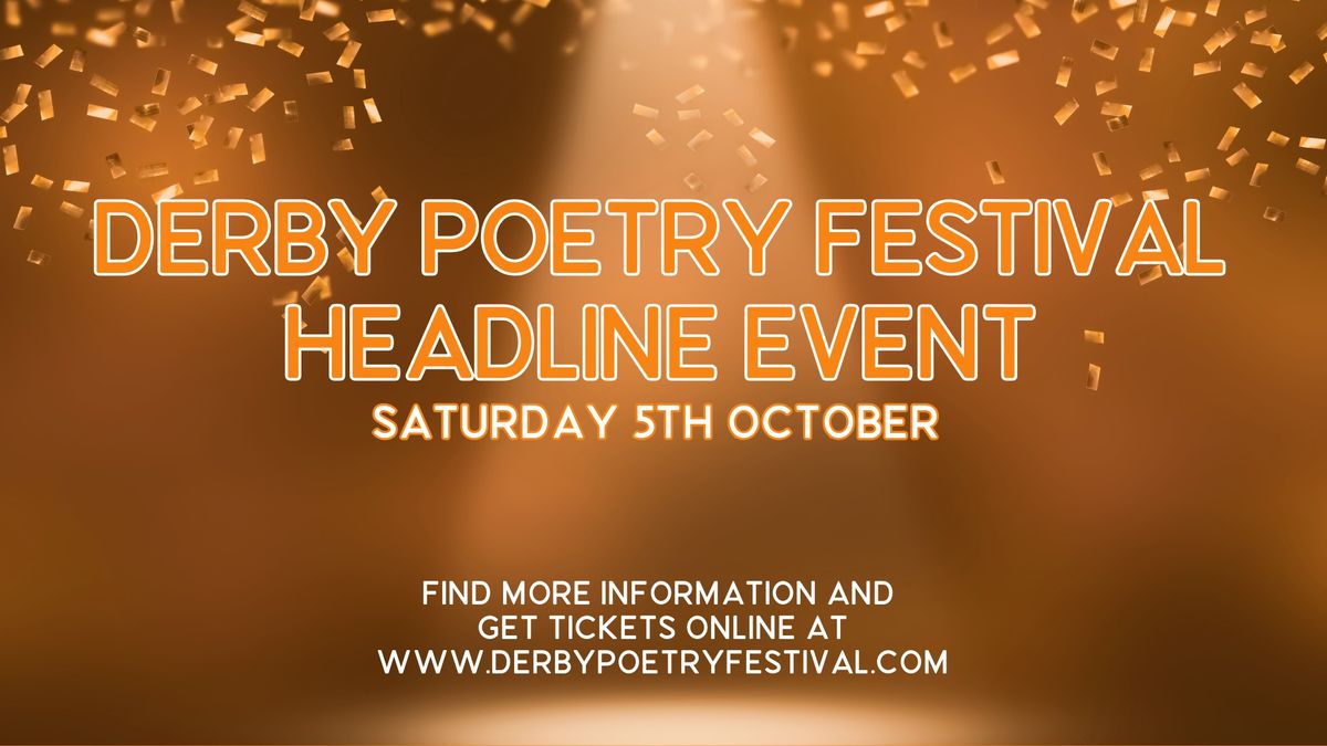 Headline Event | Derby Poetry Festival 2024