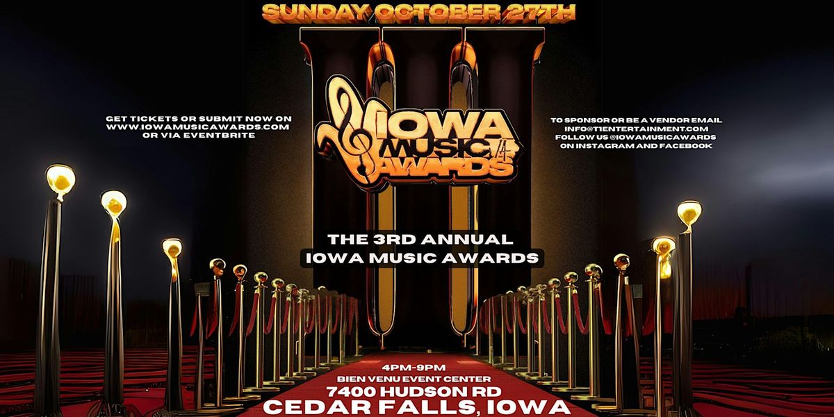 3rd Annual Iowa Music Awards