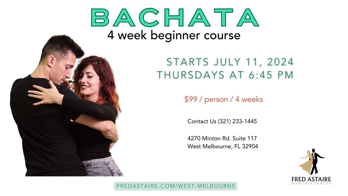 Bachata - 4 week beginner course