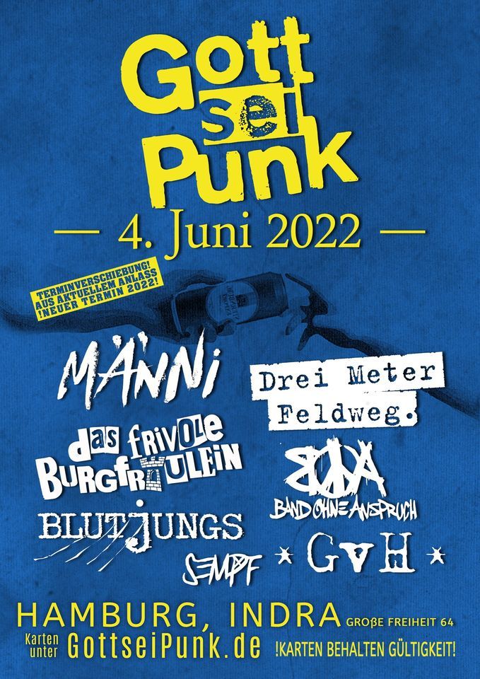 Gott sei Punk Festival Hamburg 2022