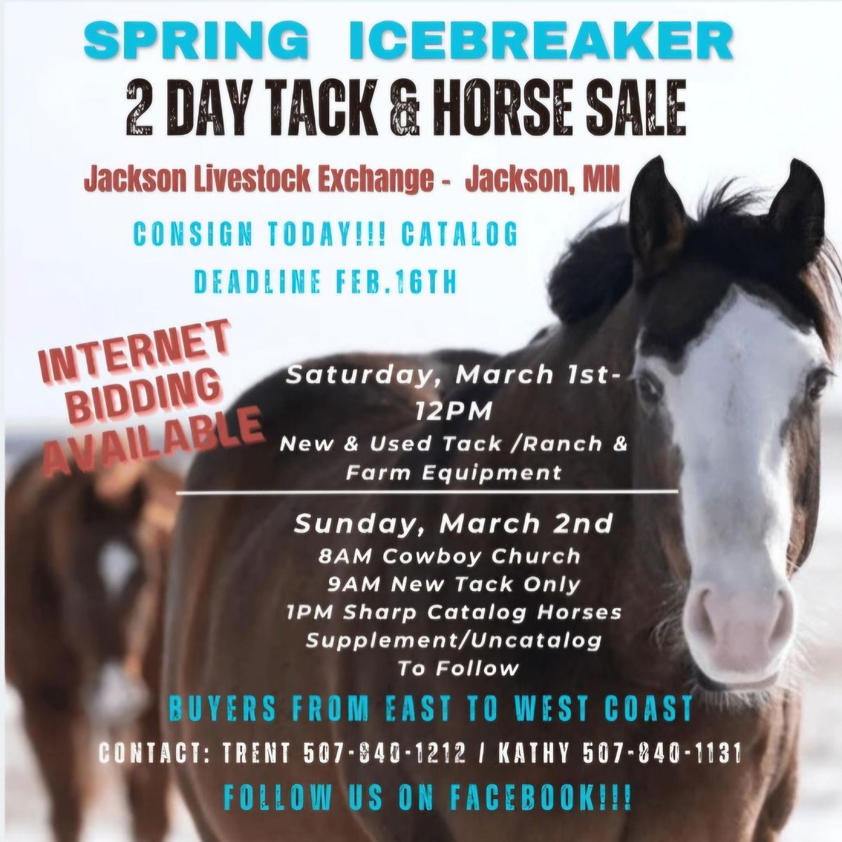 2-DAY ICEBREAKER TACK & CATALOG SPECIAL 