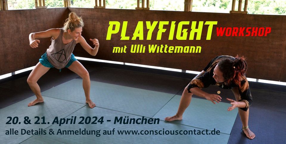 PLAYFIGHT Workshop mit Ulli Wittemann in M\u00fcnchen
