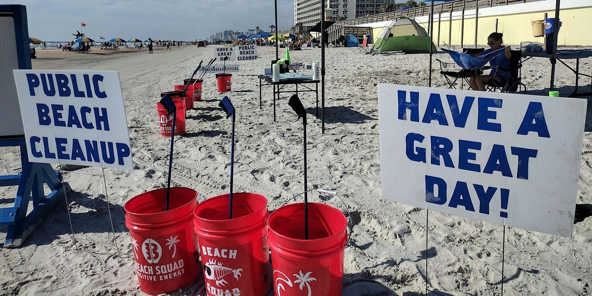 Beach Cleanup - Sep 22, 2024 - Daytona Beach, FL