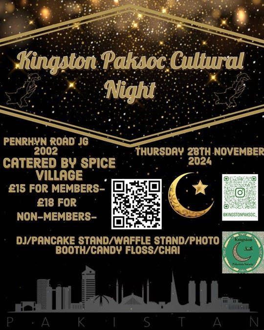 KINGSTON PAKSOC CULTURAL NIGHT