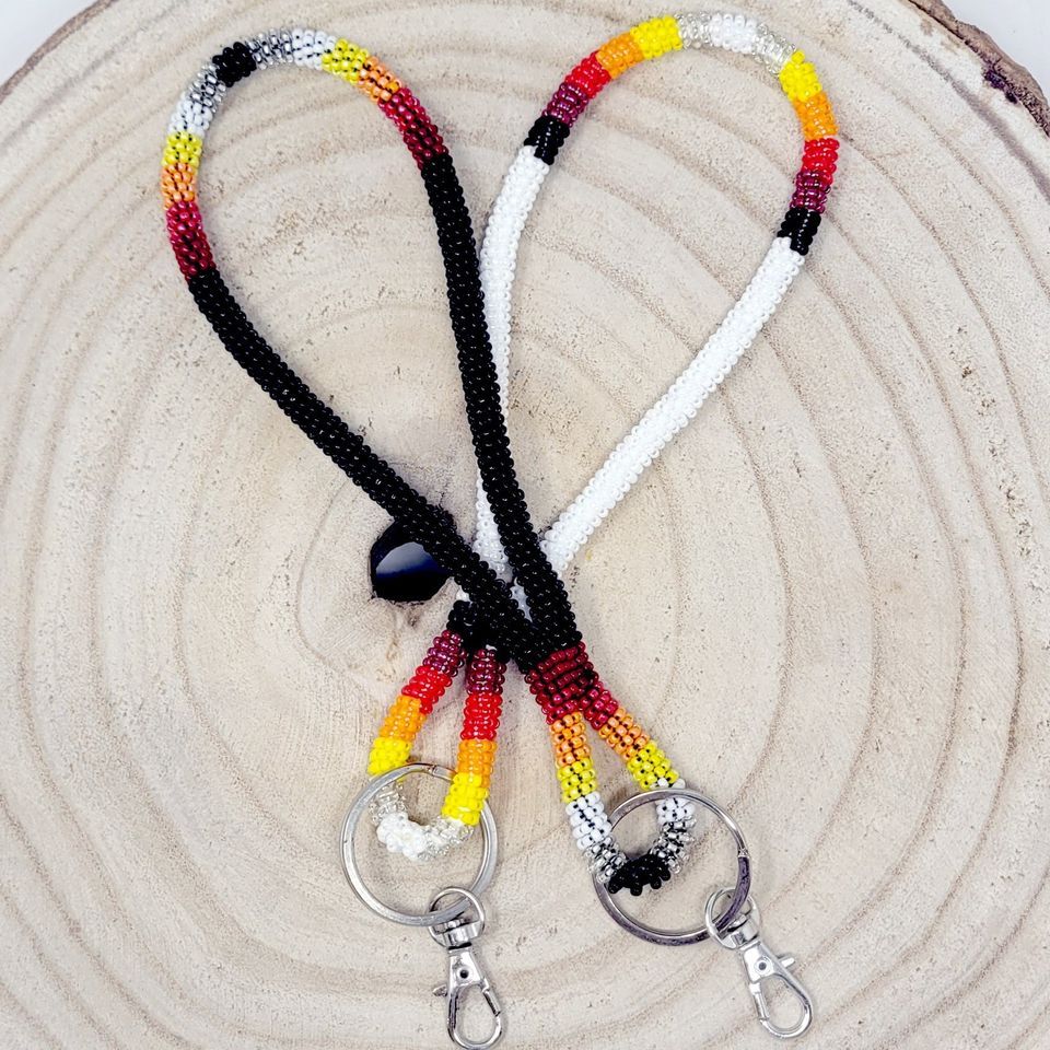 7th Class June 17th, 2023 Beaded Wrist Lanyard Beading Class, Broadway