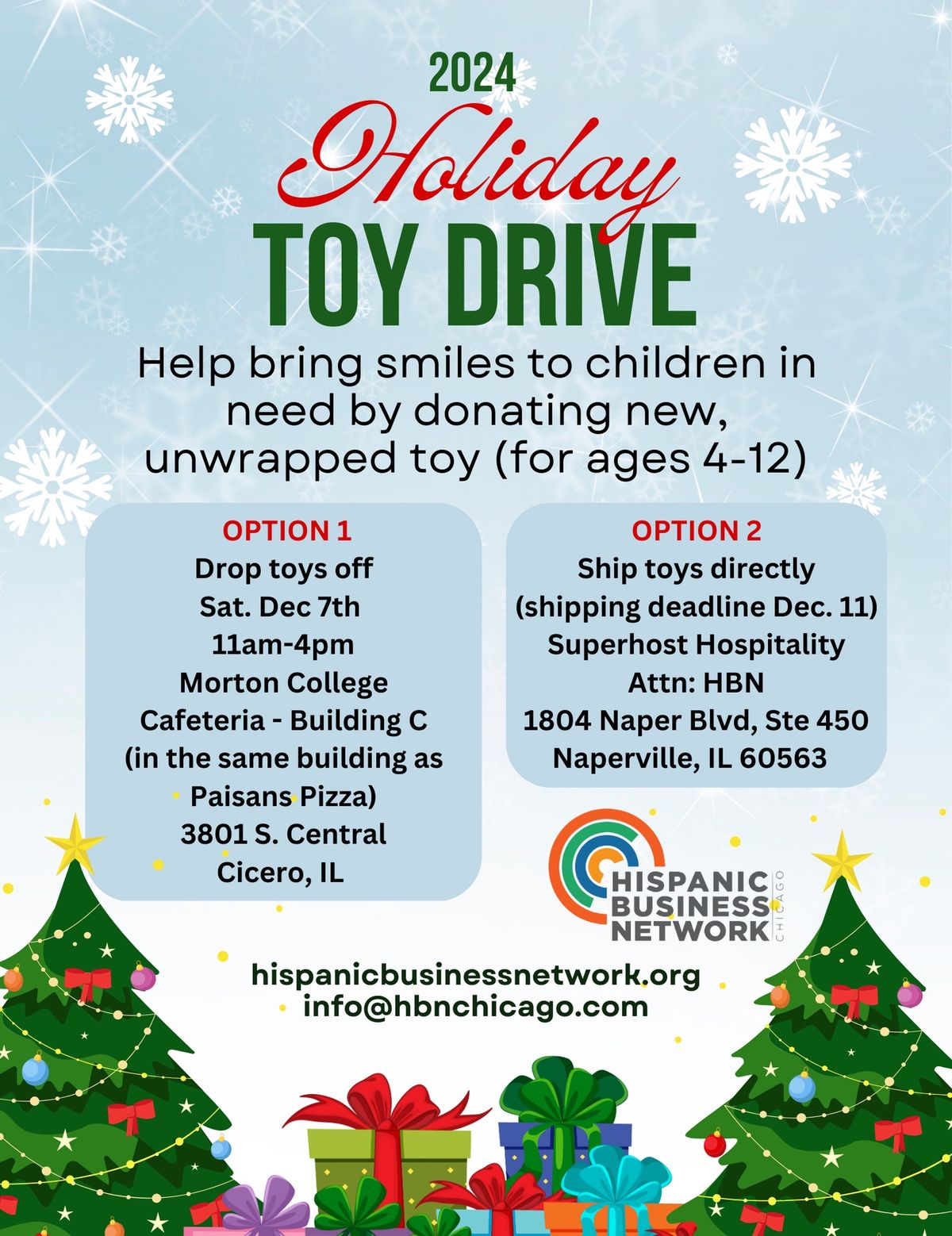 Annual Toy Drive Drop-off