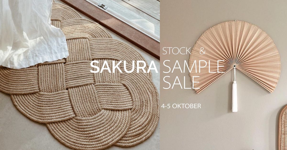 SAKURA COPENHAGEN STOCK & SAMPLE SALE \u2013 Spar op til 70% ?