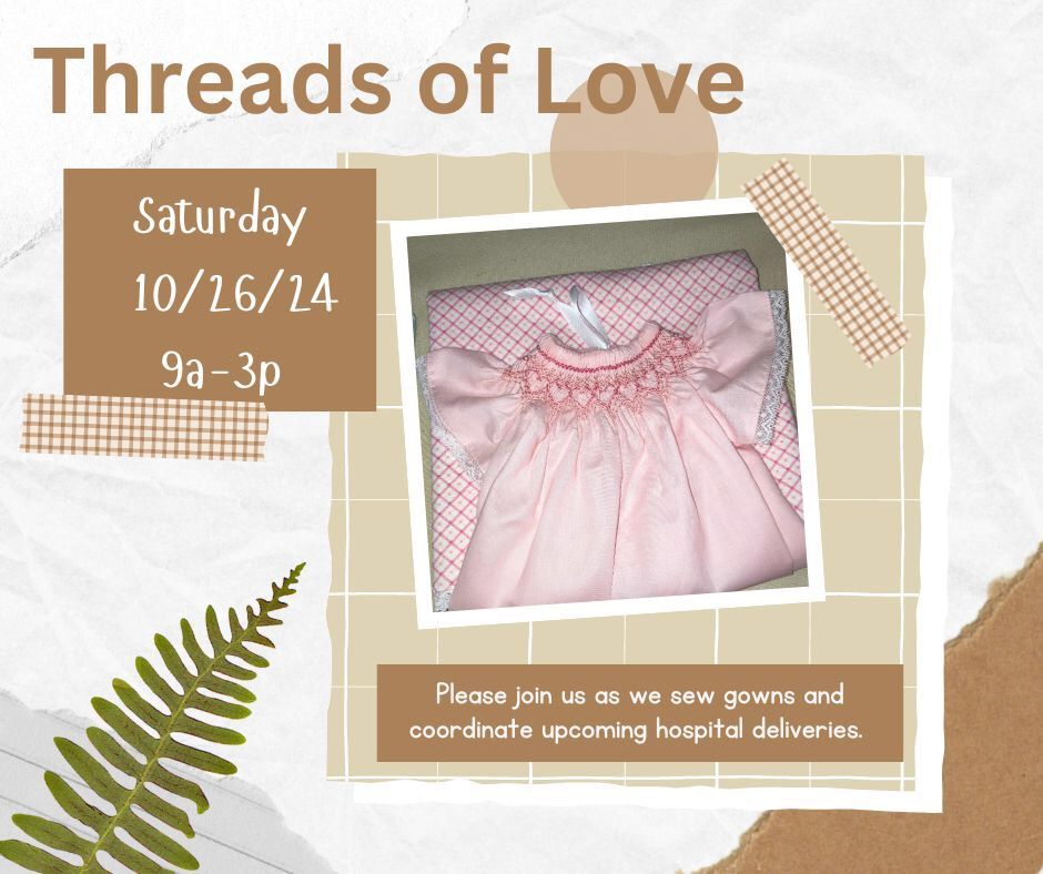 Fall Threads of Love Sewing Worksho