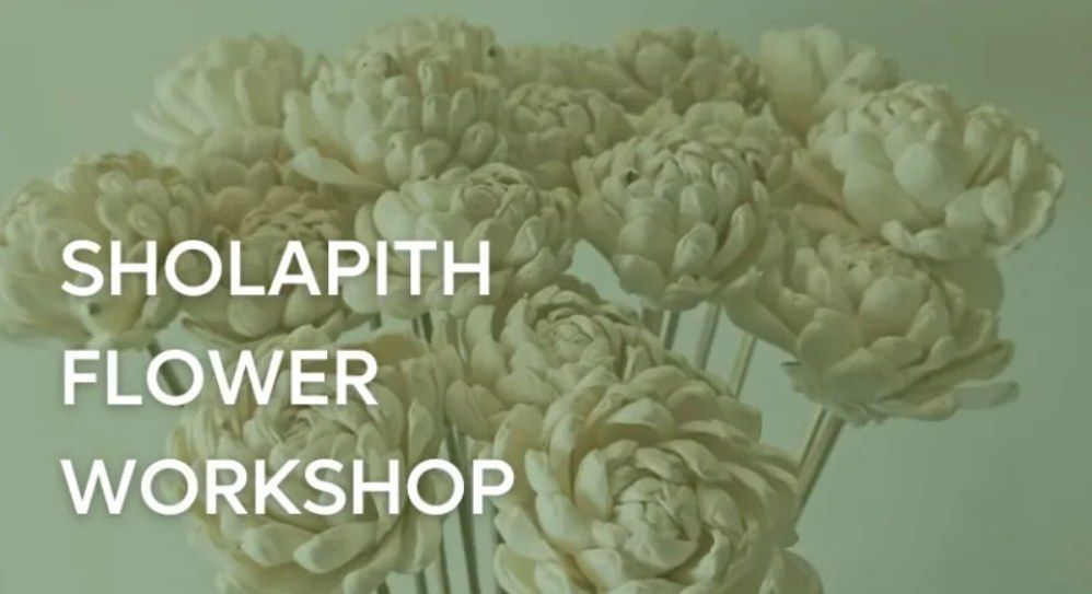 Sholapith Flower Workshop by Gobindo Halder