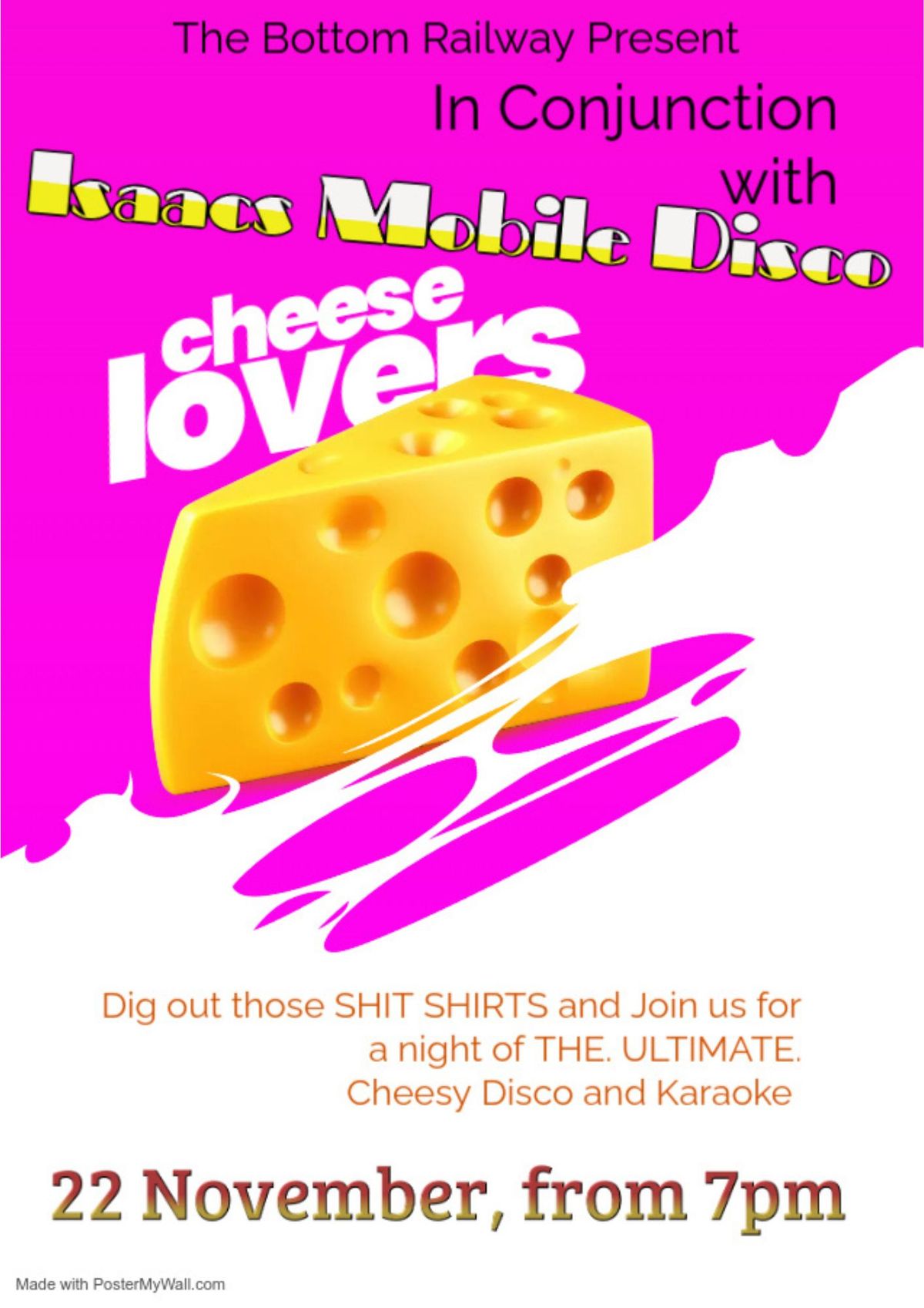 Cheese Lovers Karaoke Disco