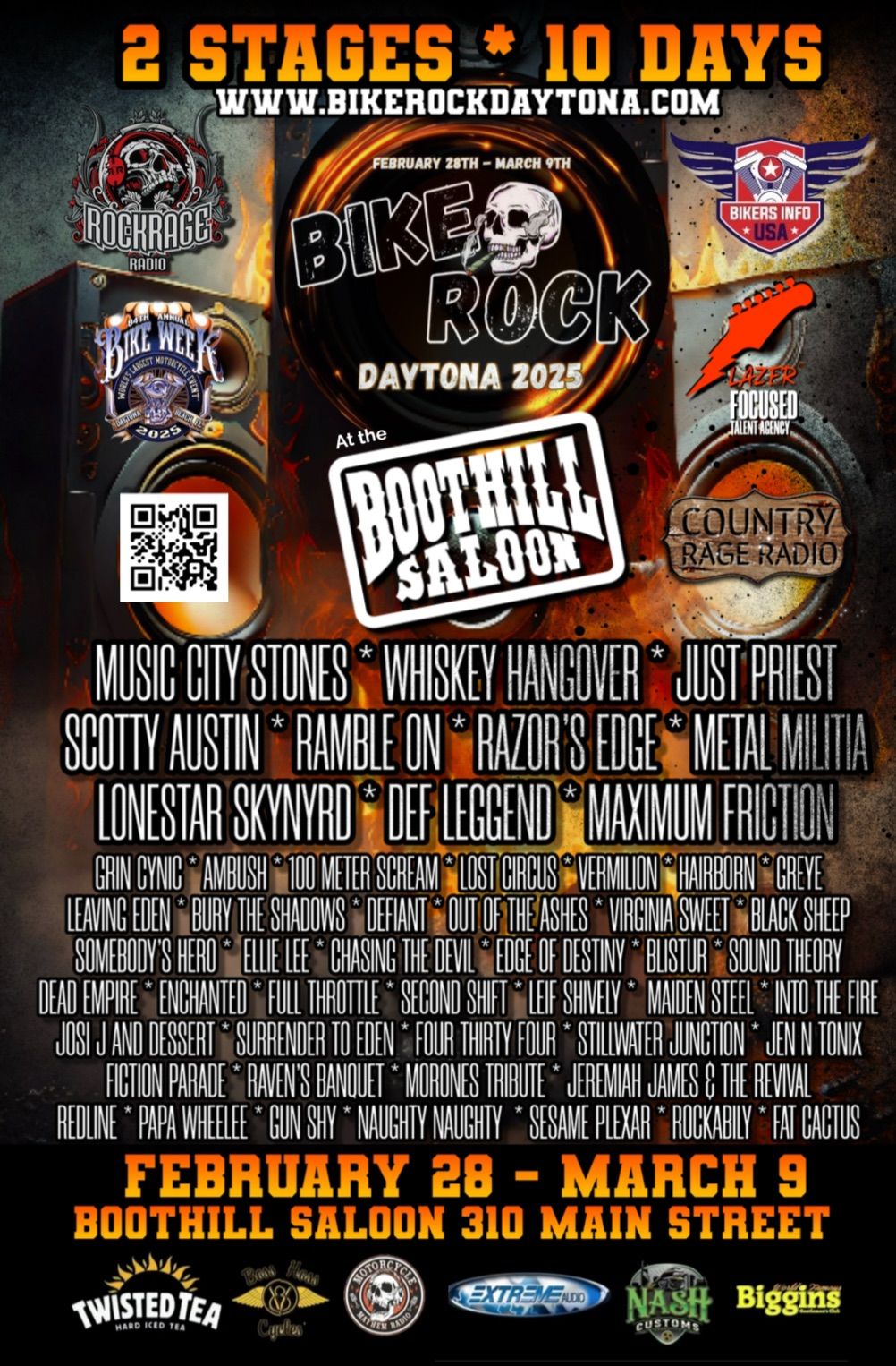 Bike Rock & Daytona Bike Week Presents Whiskey Hangover - The Ultimate Tribute to Godsmack