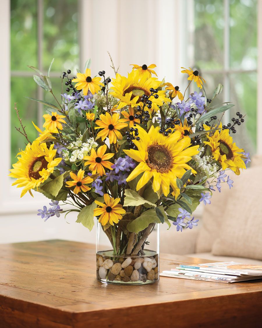 Summer Sunflower Floral Arrangement Class #2