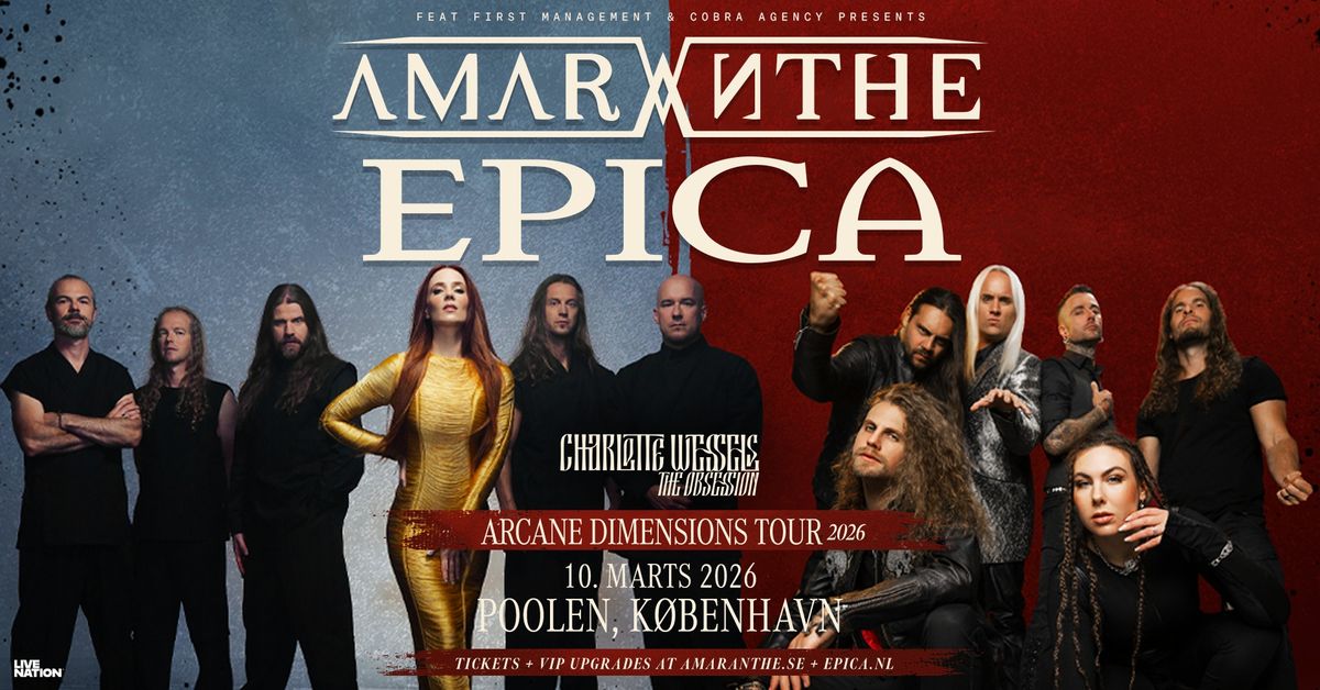 Amaranthe & Epica - Arcane Dimensions Tour 2026 \/\/ Poolen \/\/ 10. marts