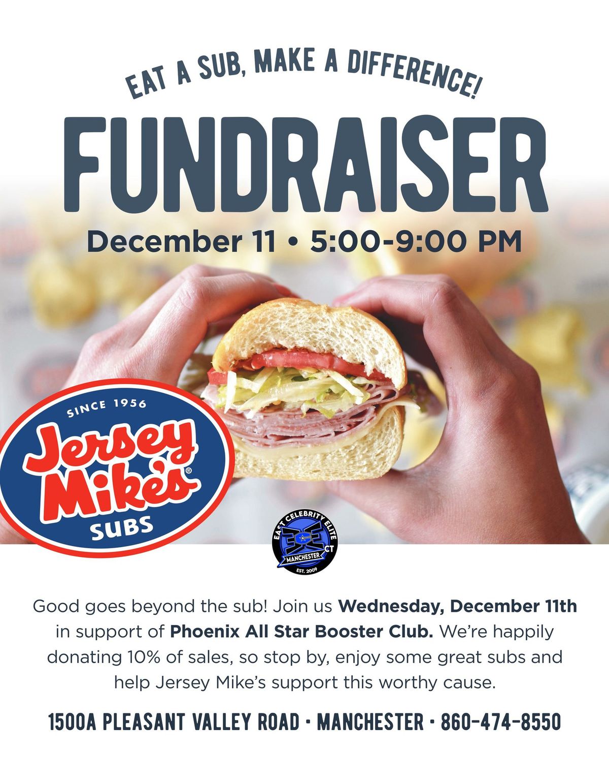 ECE Fundraiser with Jersey Mike's!