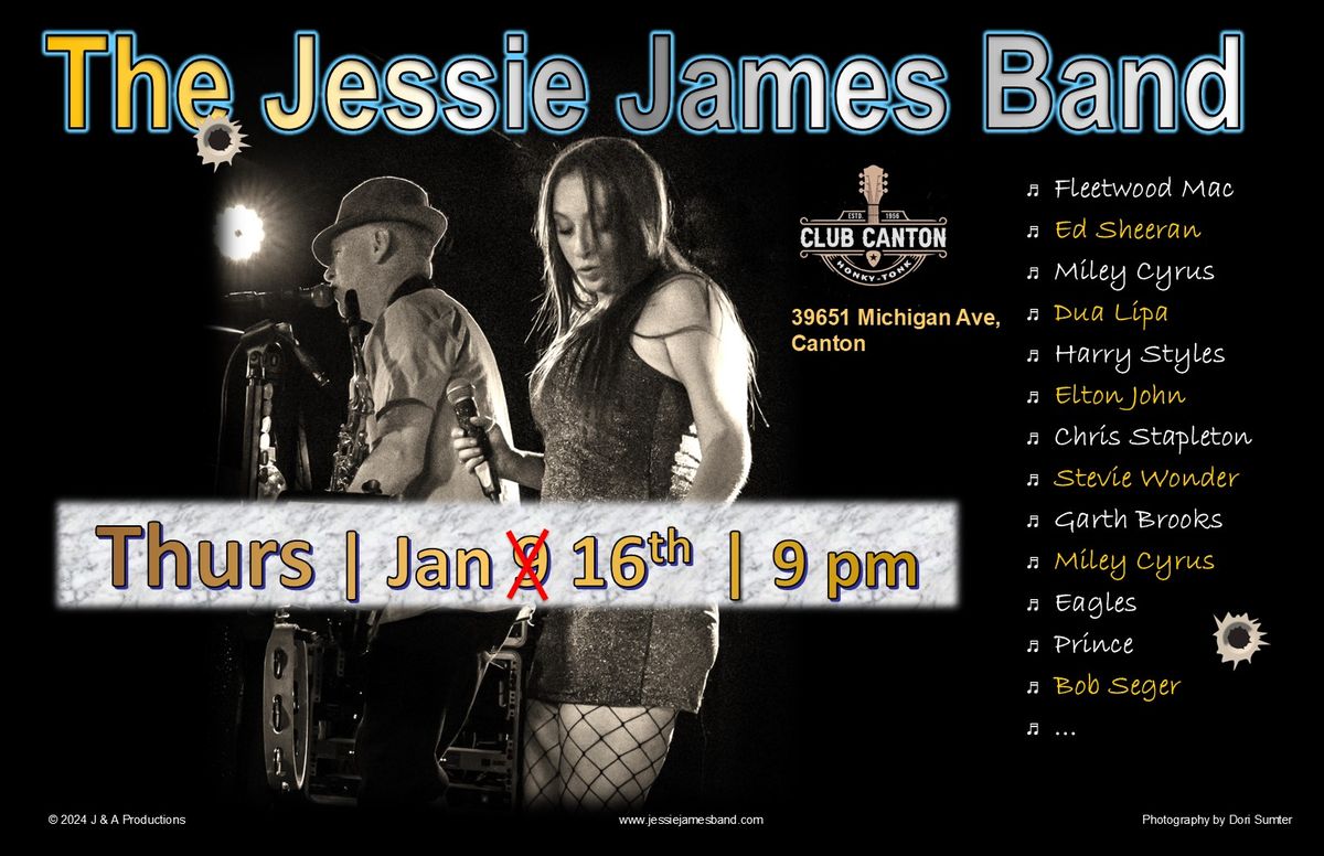 Jessie-James Acoustic: Ladies Nite at Club Canton!