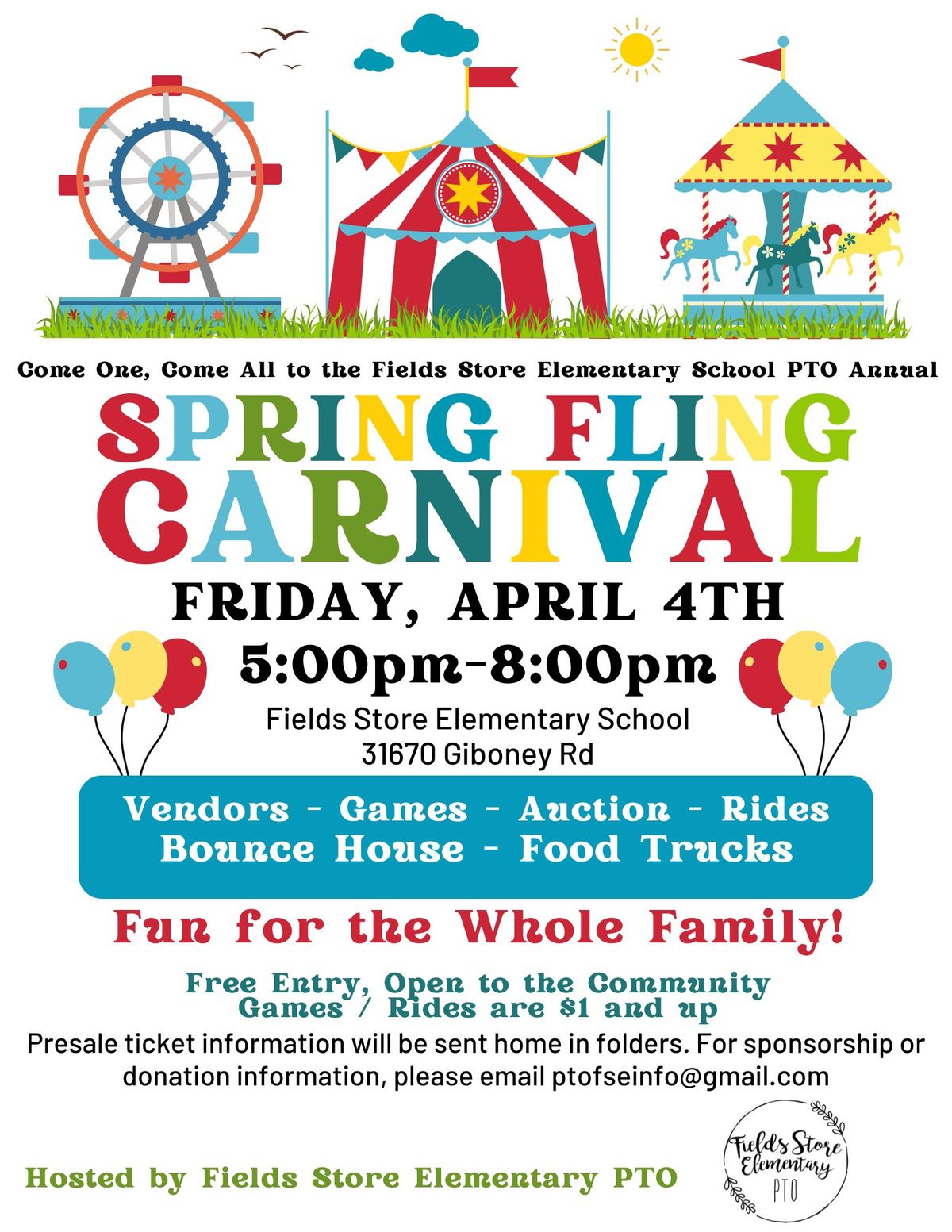 Spring Fling Carnival\ud83c\udfa1