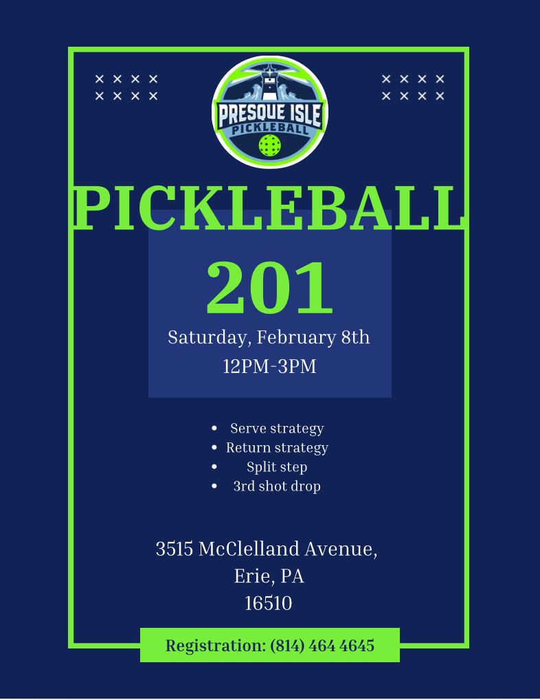 Pickleball 201 Session