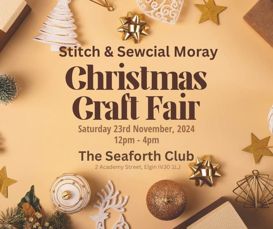 Christmas Craft Fair, Stitch and Sewical Moray 