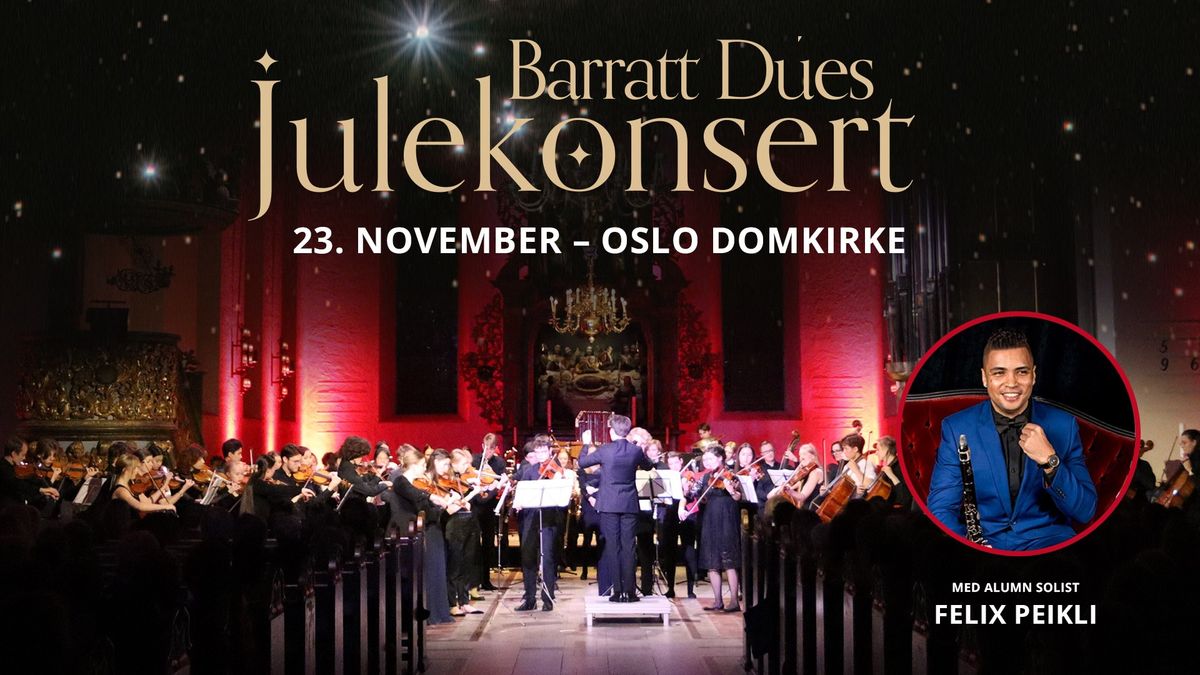 Barratt Dues Julekonsert 2024 - kl. 15:00