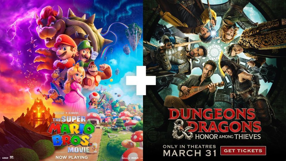 The Super Mario Bros. Movie + Dungeons & Dragons: Honor Among Thieves ...