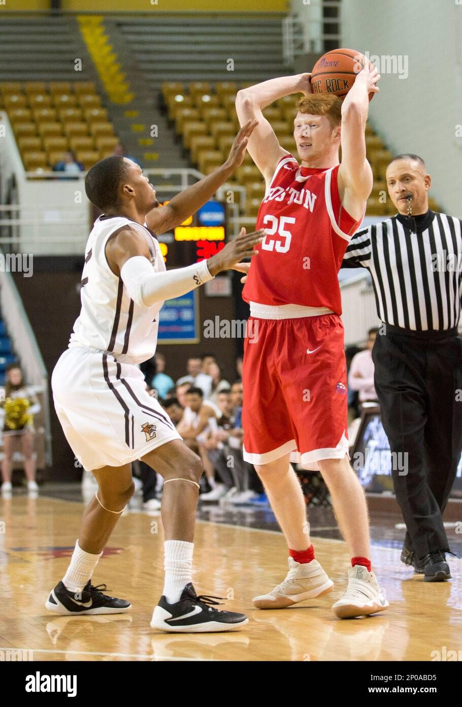 LeHigh Mountain Hawks at Boston University Terriers Mens Basketball at Case Gymnasium