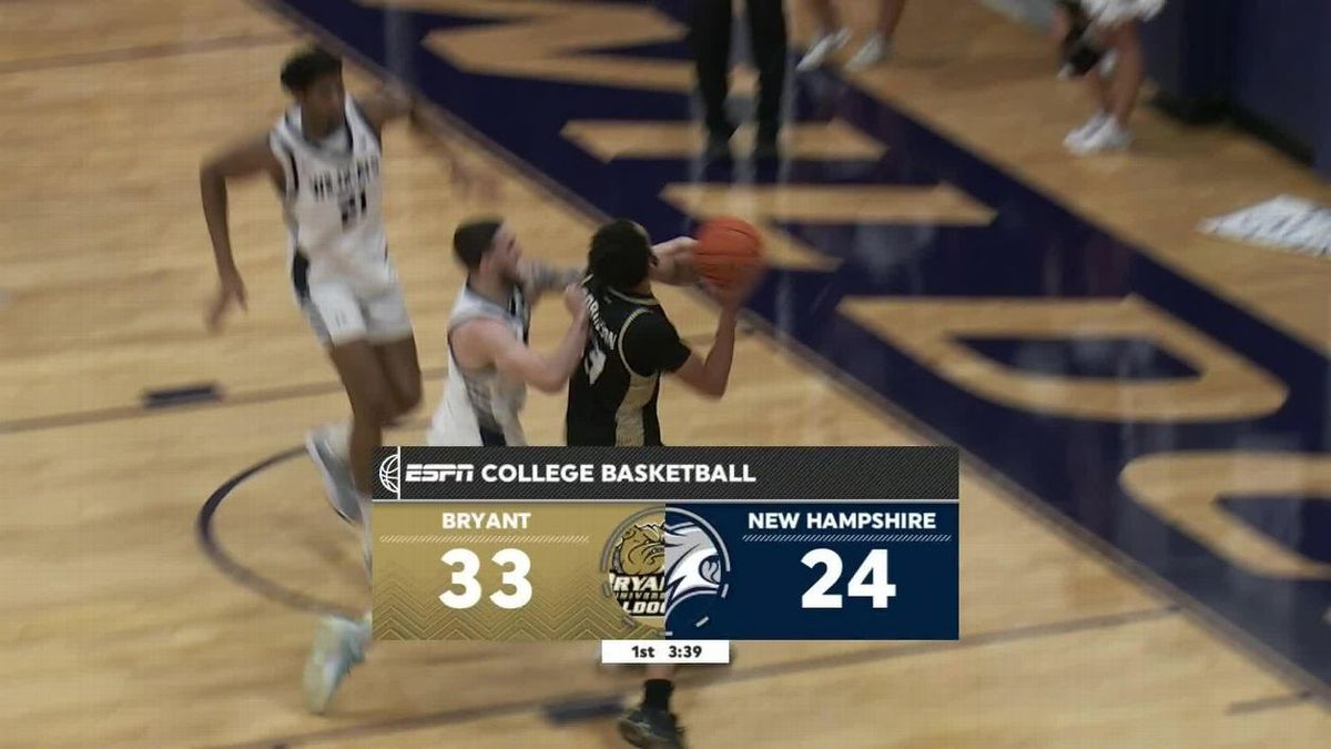 Bryant Bulldogs at New Hampshire Wildcats Mens Basketball