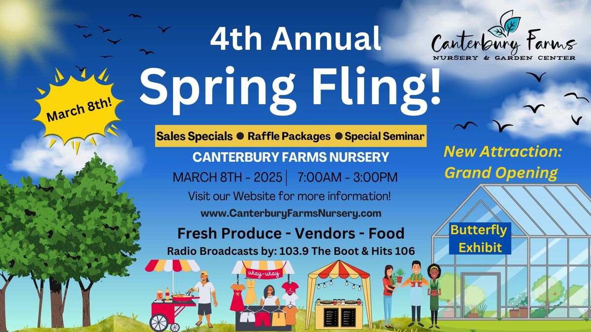 4th Annual - Spring Fling!