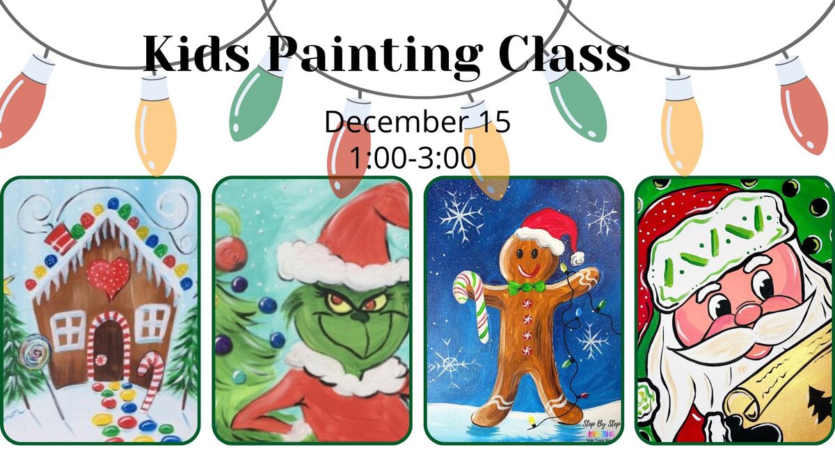 December Kids Painting Workshop