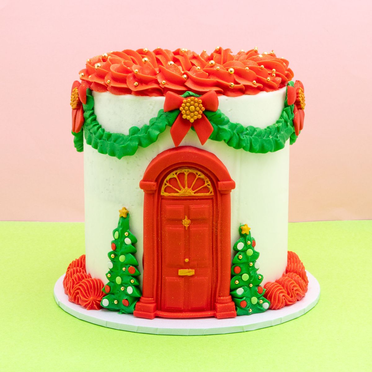 Home For Christmas - Beginner Buttercream Cake Class