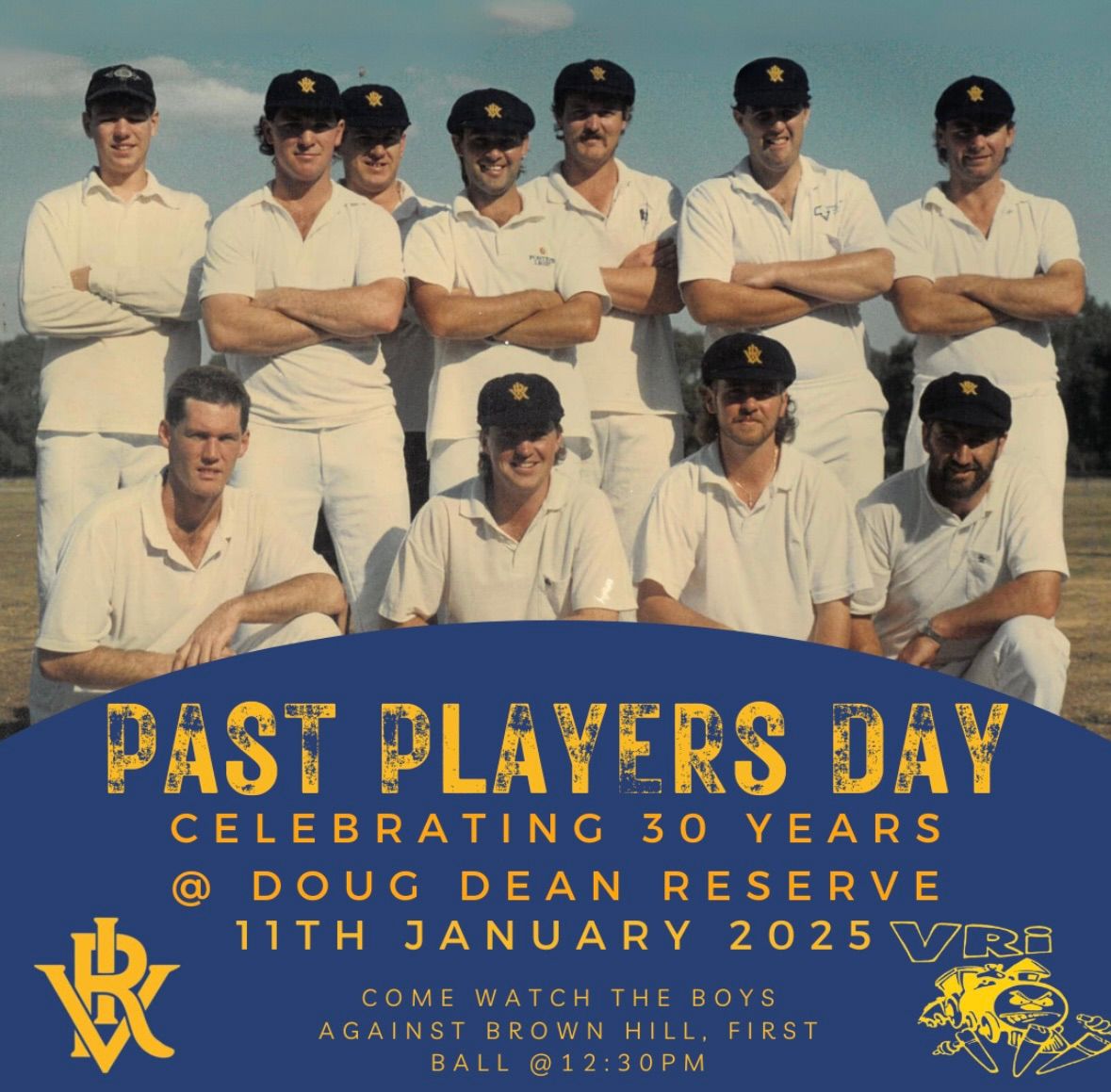 Past Players Day & 30 years at Doug Dean Reserve