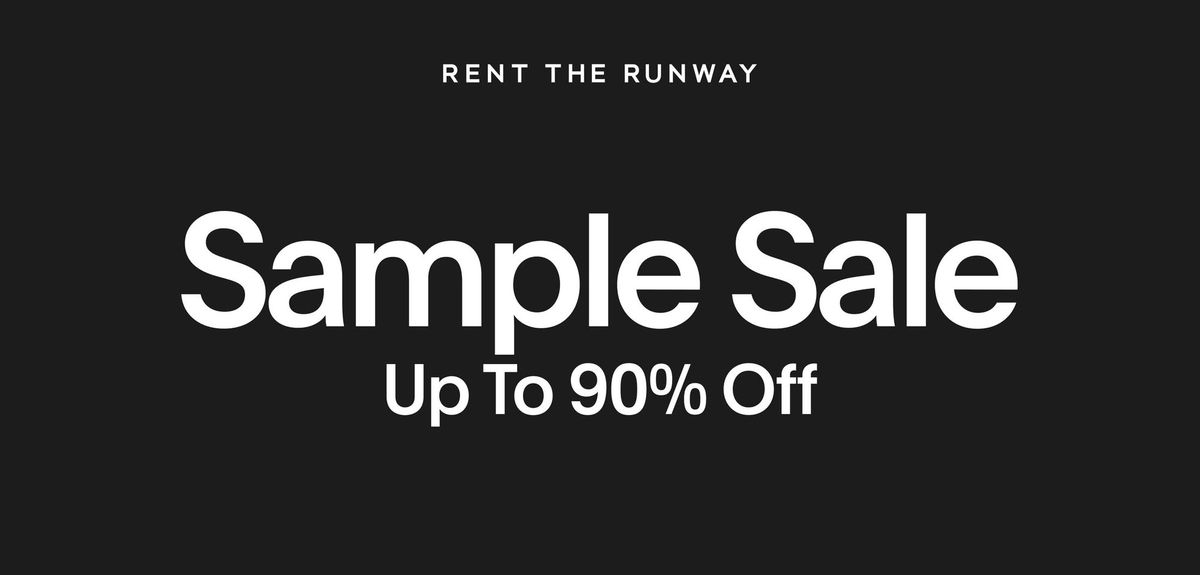 Rent the Runway DC Sample Sale