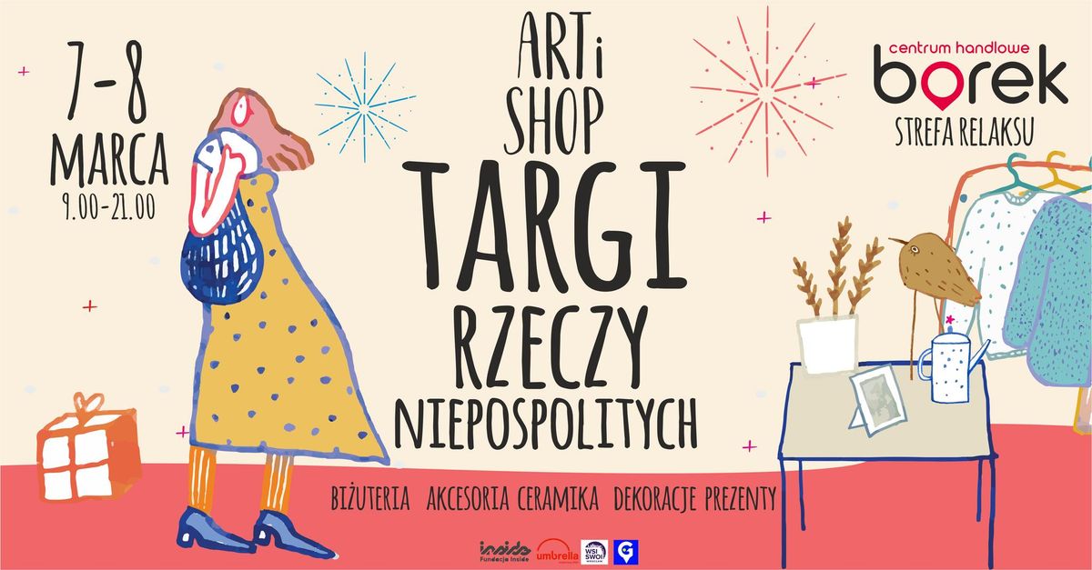 7-8 marca Targi rzeczy niepospolitych Artishop we CH Borek