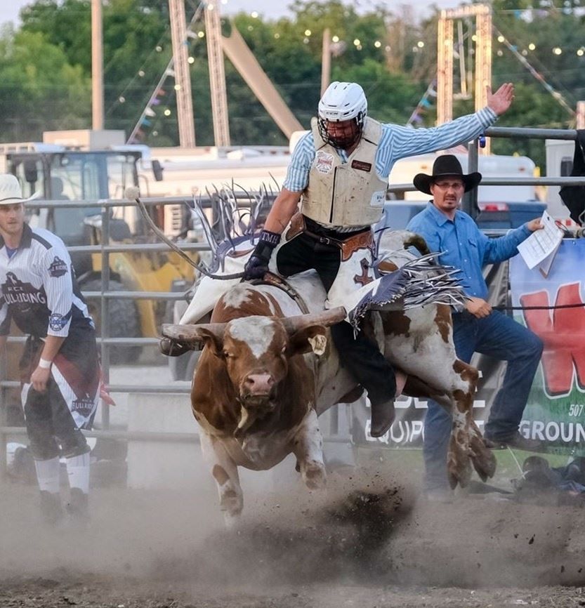 Bulls N Barrels at the Steele County Free Fair in Owatonna, MN