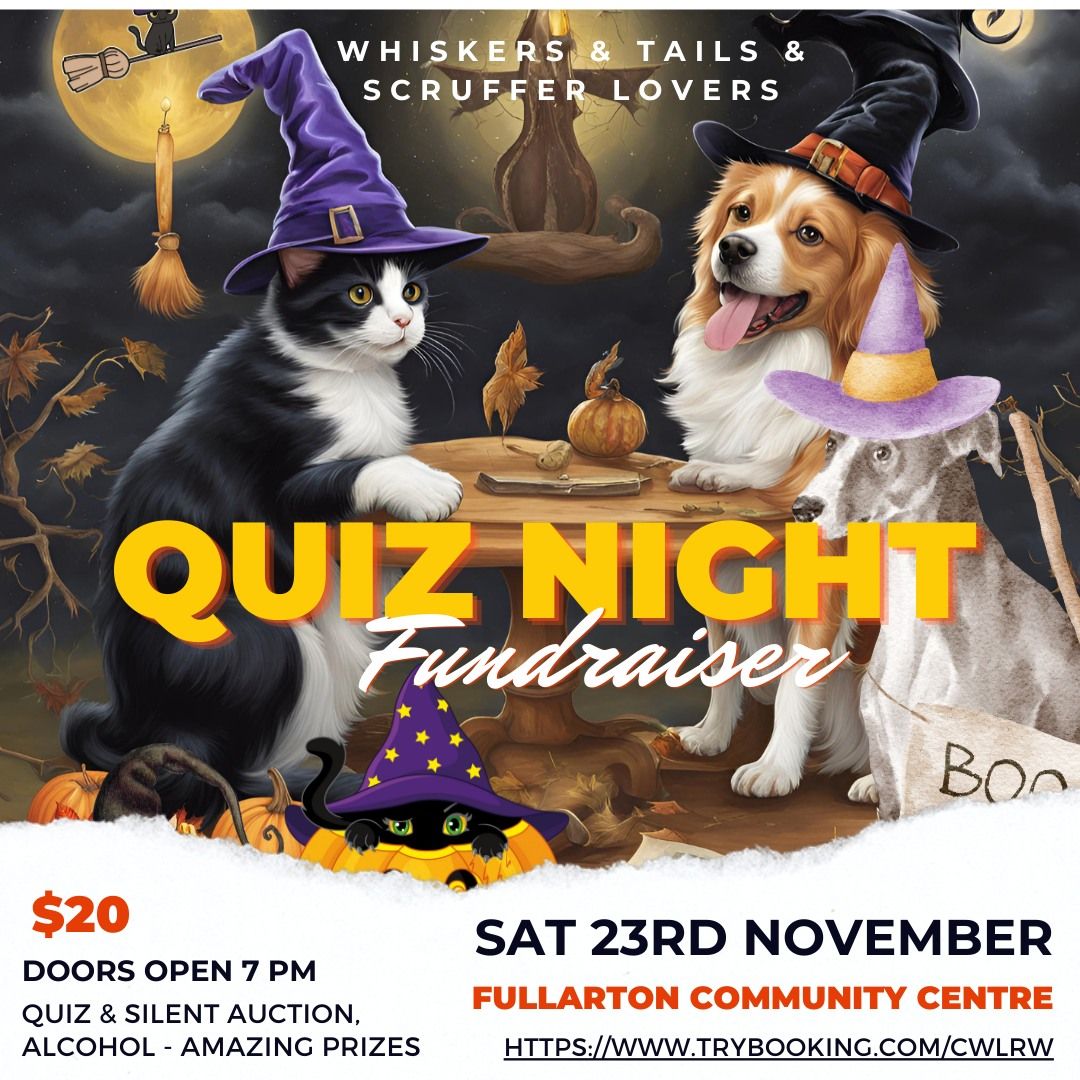 Quizzin in the Woods - Quiz Night Fundraiser