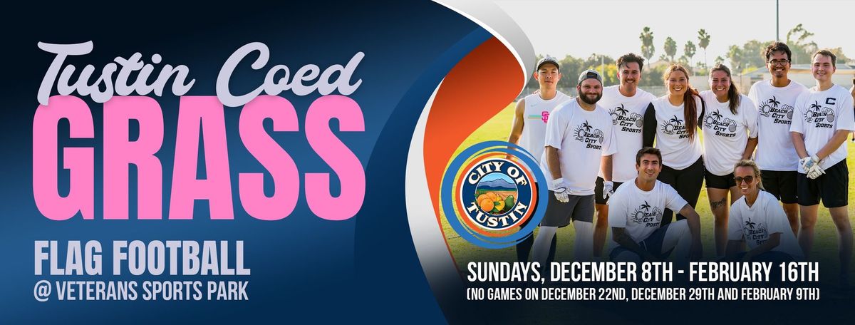 COED Sunday Grass Flag Football : Starting December 8th!