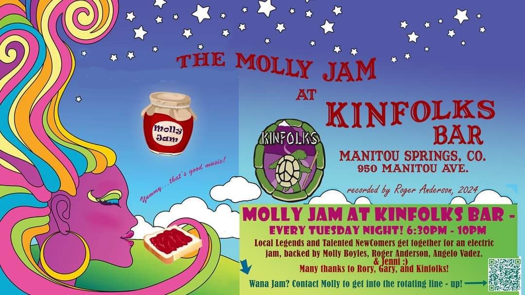 Tuesdays are Molly Jam Live! 