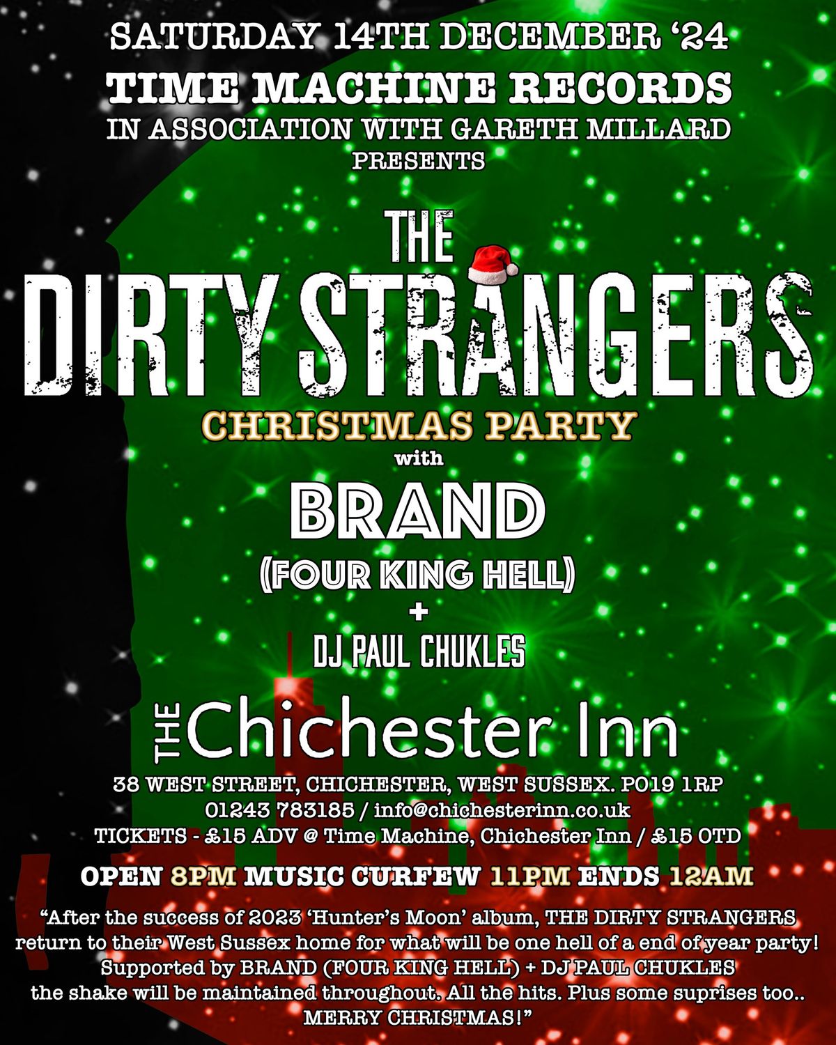 the Dirty Strangers Christmas Party