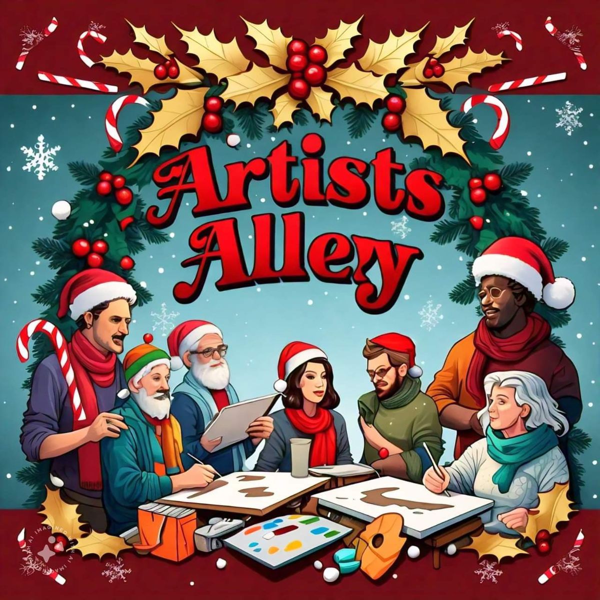 Artists Alley:  A Christmas Story