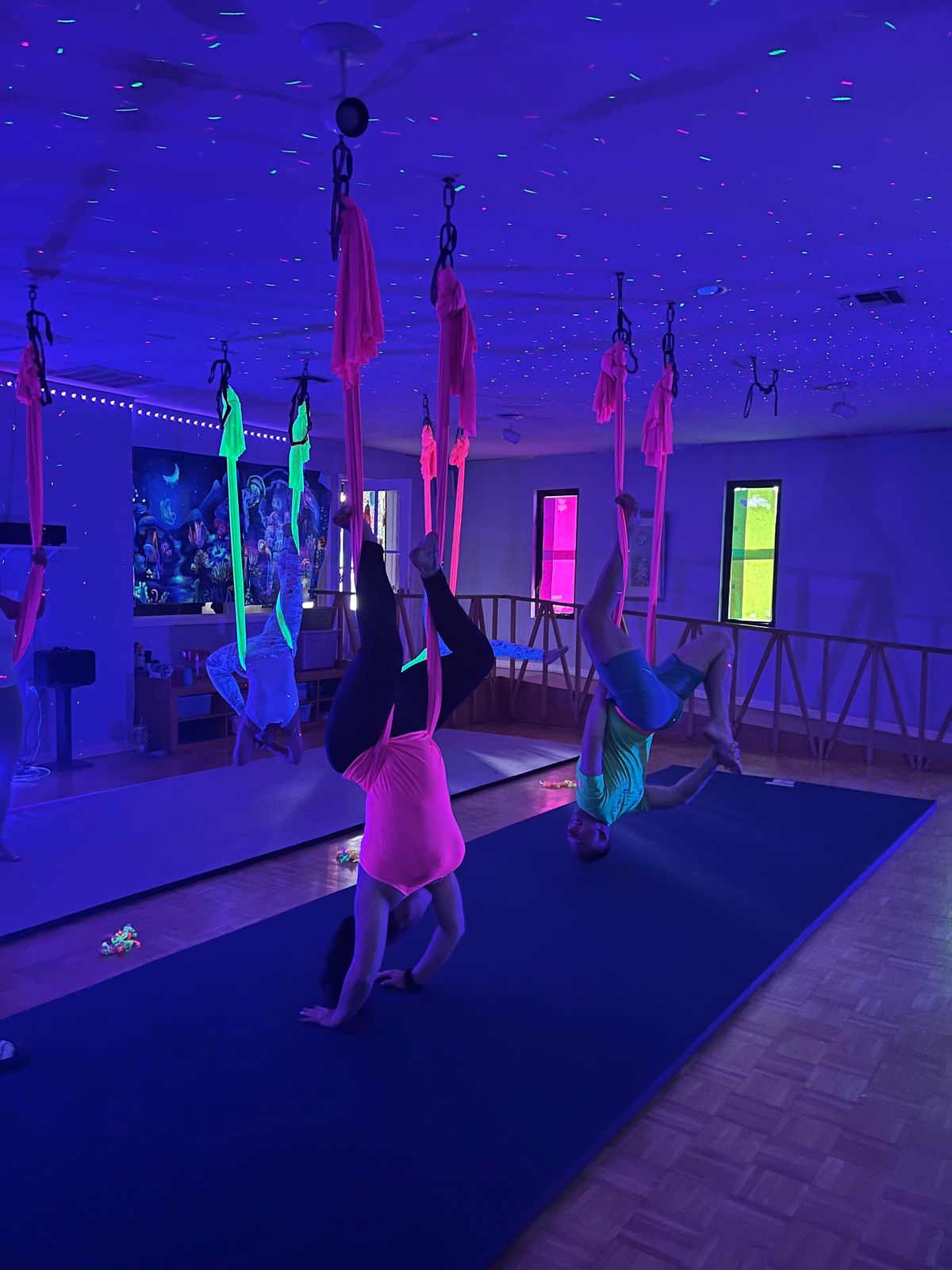 Blacklight Aerial Open Studio - read description 