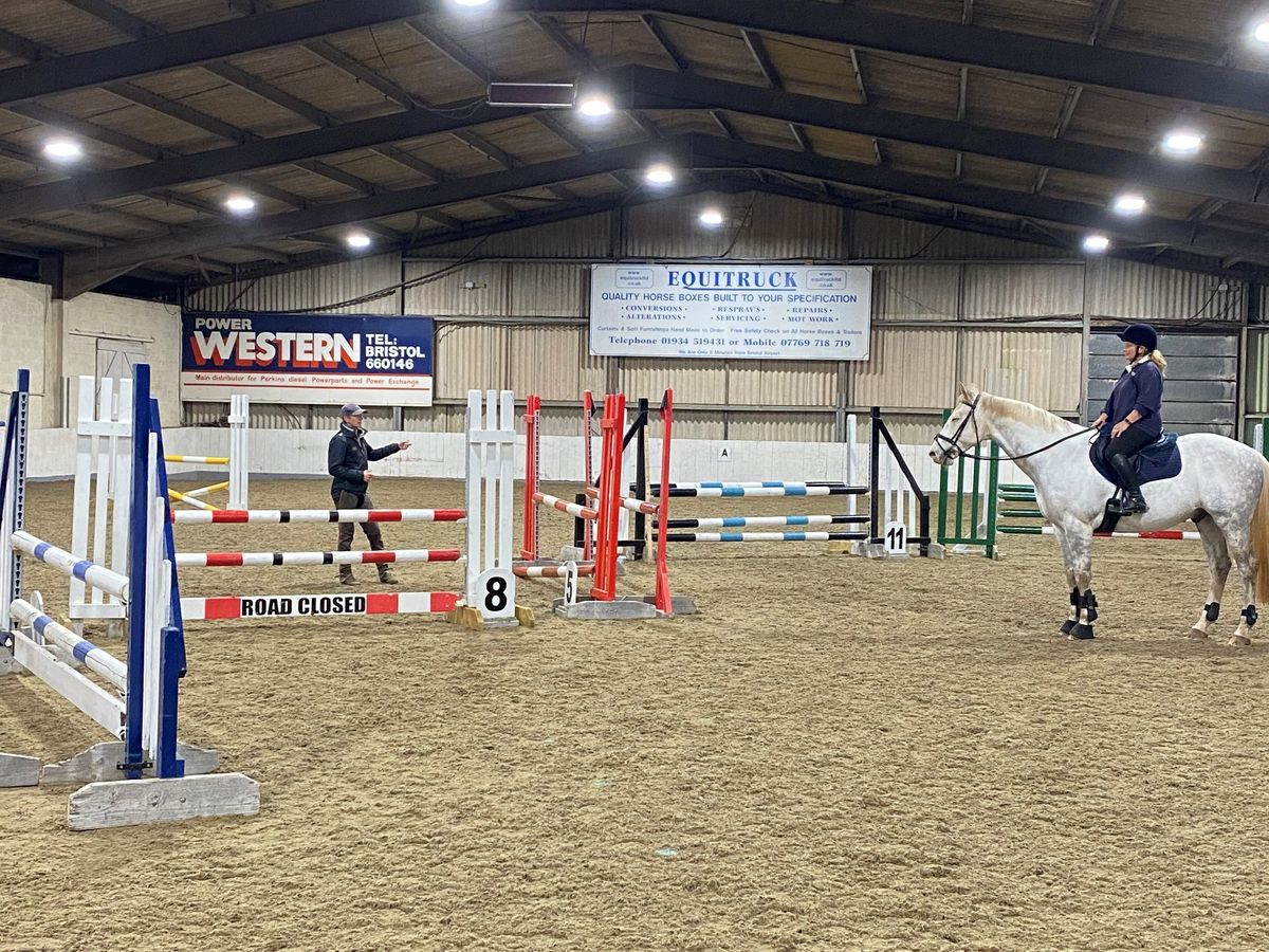 Jump training with Erica Oldham at Badgworth, 27th March