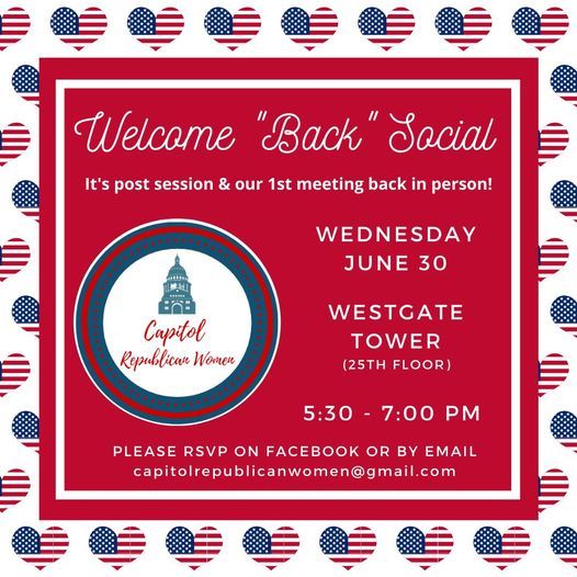 Welcome "Back" Social