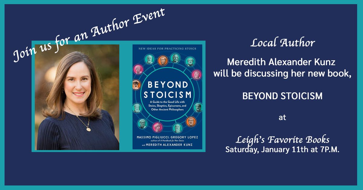 Author Event with Meredith Alexander Kunz