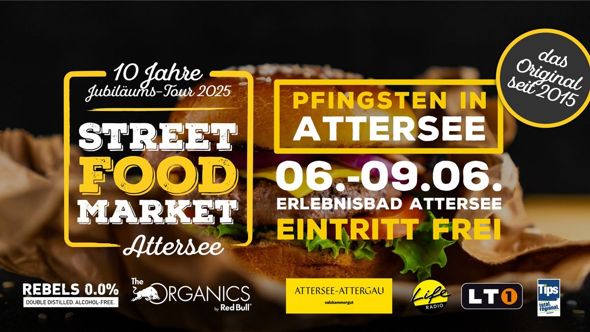 STREETFOOD MARKET ATTERSEE - zu PFINGSTEN